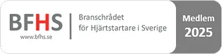Medlem i Branschrådet för hjärtstarare logotype